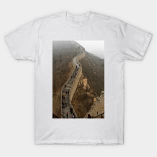 The Great Wall Of China At Badaling - 8 © T-Shirt